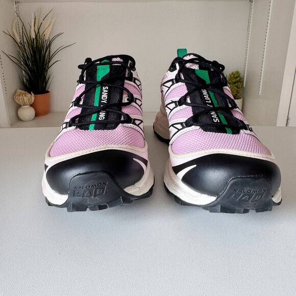 NWT Salomon x Sandy Liang XT-6 Expanse Cradle Pink Jolly Green Black Size 38/6.5 - Picture 3 of 8